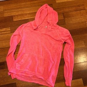 Light thin hoody - pink